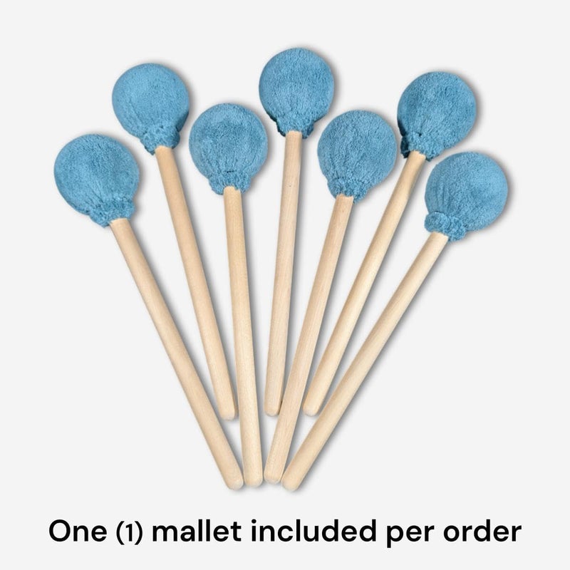 Blackmagic Cosmic Tones Gong Mallet by Raven Sounds, Handmade in USA, Enhanced Overtones - Image 2